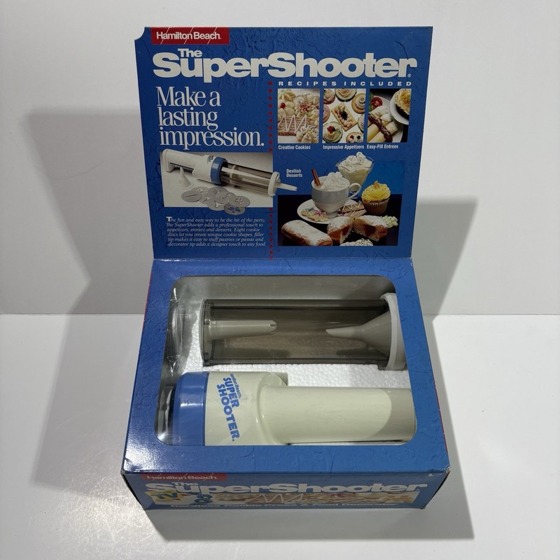 Hamilton Beach The Super Shooter Cordless Cookie Press & Food Decorator 80000