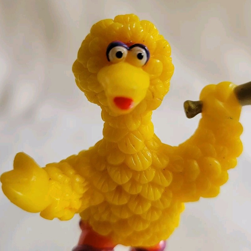 Vintage Sesame Street Big Bird Cake Topper - Henson Wilton 2113-3460, 1990s gallery