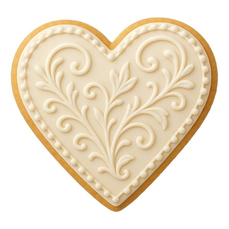 Large Heart 8'' Cake Pie Cookie Cutter with Handle Love Valentine Pizzas gallery