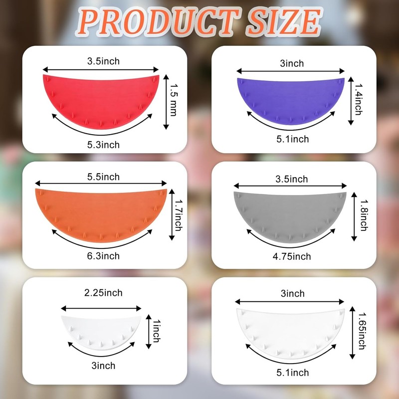6 Pcs Cake Arch Guide Tool Cake Decoration Tools Swag Marker Tool Piping Guide gallery