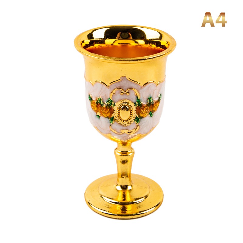 30ML Wine Glasses Champagne Glasses Beverage Goblet Cocktail Cup Gold Vintag Jo gallery