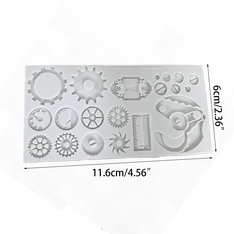 Silicone Mold for Baking Steampunk Chocolate Making Mould for Birthday Decor gallery