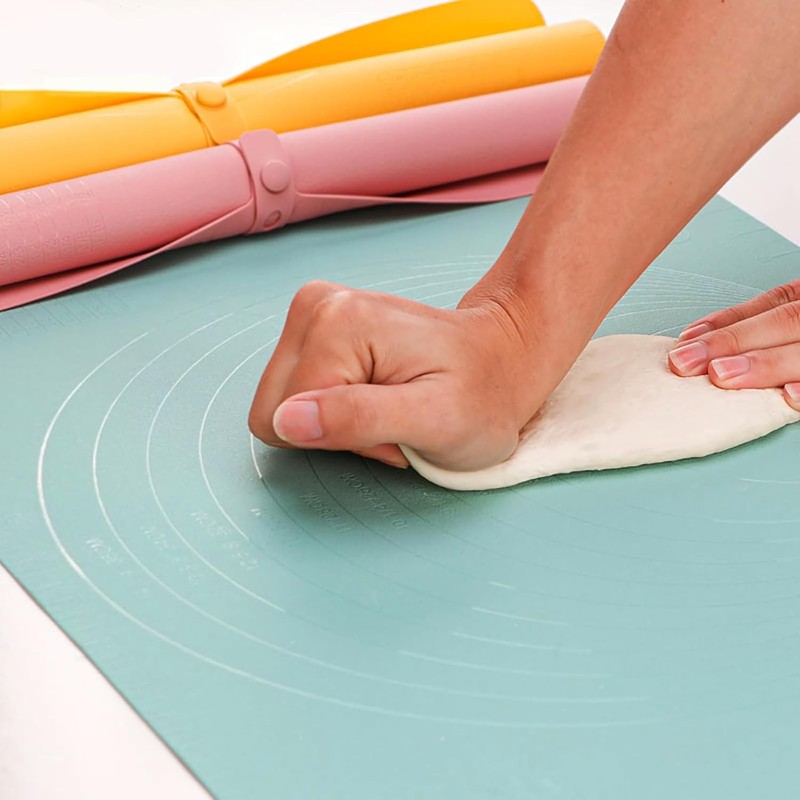 Extra Large Kitchen Silicone Pad, Extra Thick Silicone Baking Mat, Kneading Mat,