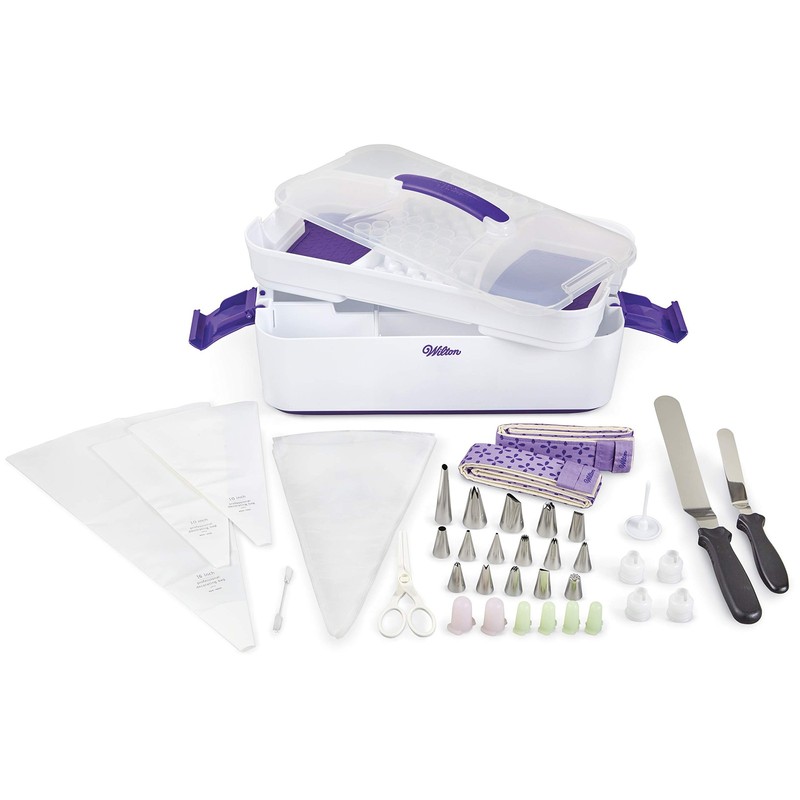Wilton Decorator Preferred Cake Decorating Set, 48-Piece 48-Pc., Multicolor