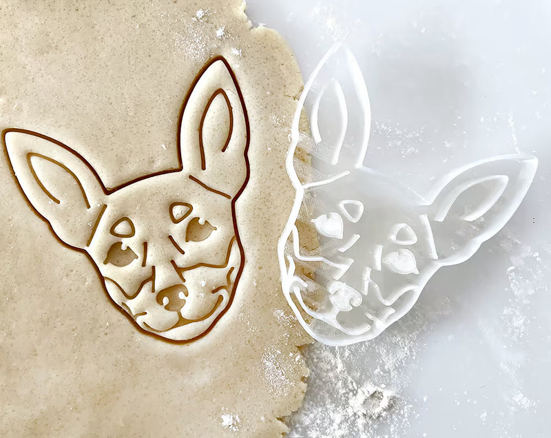 Miniature Pinscher Cookie Cutter, Pinscher Portrait, Gift for Pinscher Owner