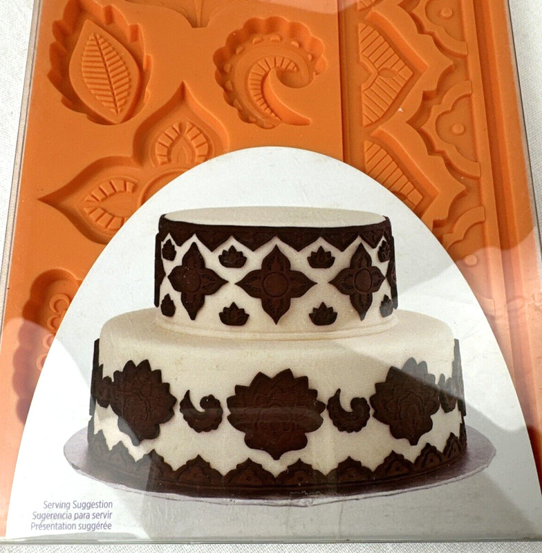 2 Wilton Cake Decorating Fondant & Gum Paste Mold-Flowers, Global NOS, Free Ship gallery