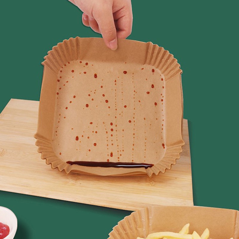 50/25pcs Kitchens Accessories Air Fryer Paper Kitchen Utensils Disposable gallery