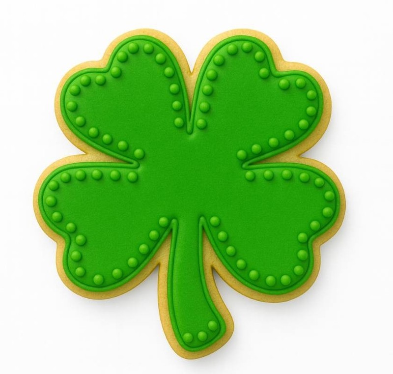 Clover 4 Leaf Cookie Cutter 3'' Metal gallery