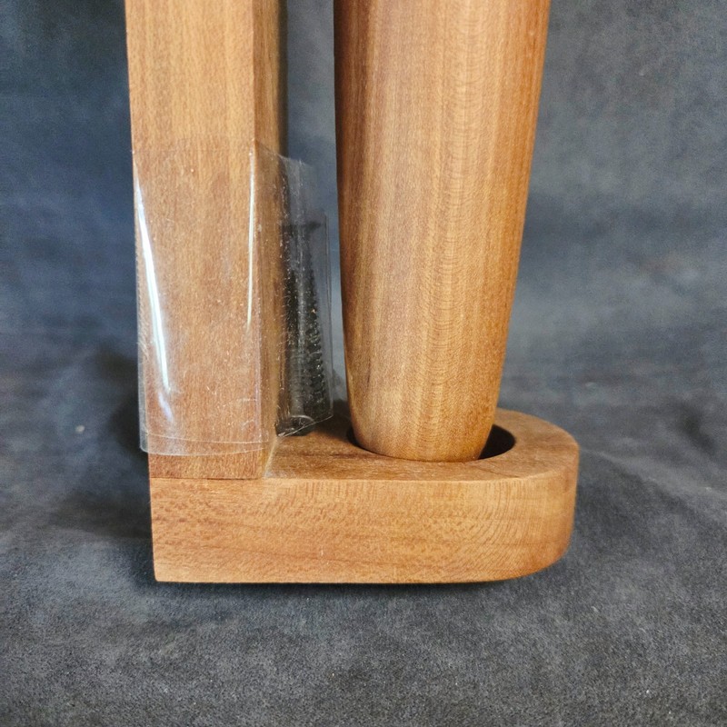 Berea College Kentucky Handmade Wood Rolling Pin & Wall Rack Holder 20" gallery