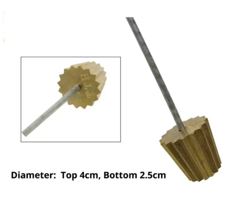 Pie Tee Top Hat Tart Patty Shell Croustade Brass Copper Mold - 2 PCS gallery