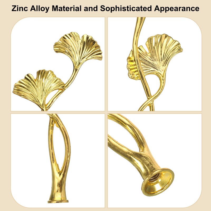 1 Tier Cake Tray Stand Handle Metal Cake Stands Holder Handle Gold Flower gallery