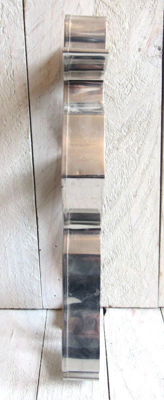 Large Aluminum Cookie Cutter Western Cowboy 9.5" Hat Chaps Boots gallery