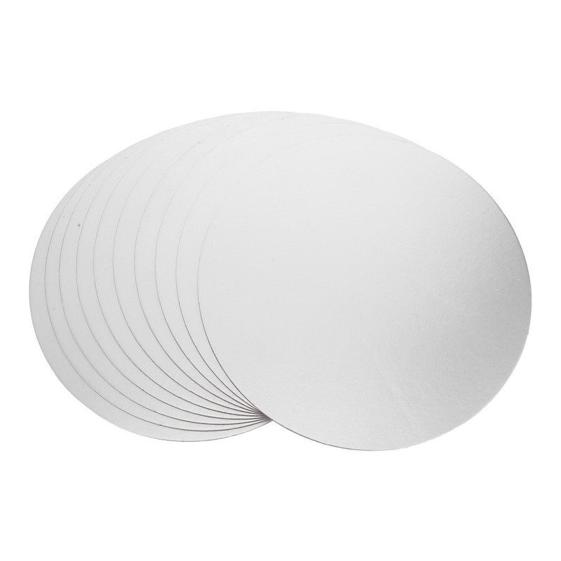 10 Pcs Cardboard Cake Base Dessert Display Trays Birthday Boards gallery