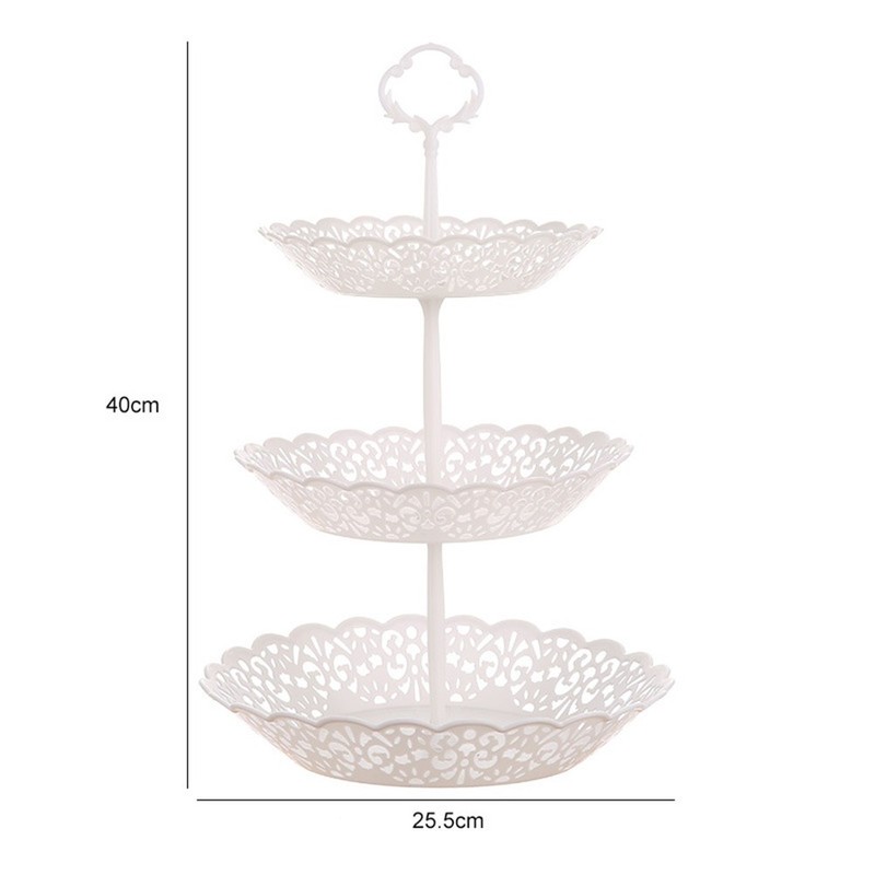 Three Tier Dessert Display Stand For Afternoon Tea Wedding Birthday Decor gallery