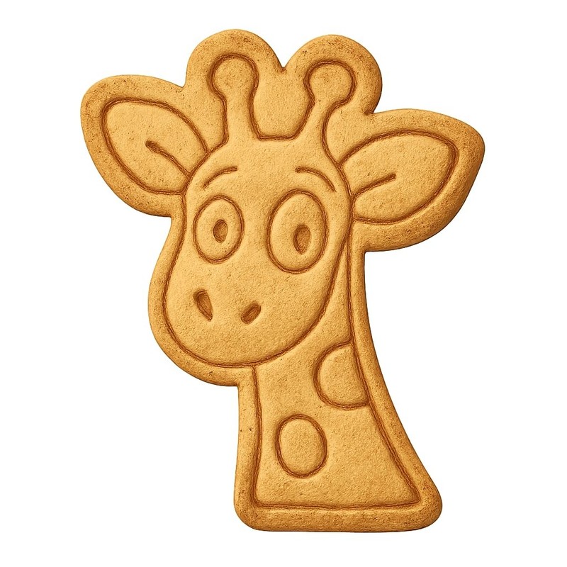 Curious Giraffe Cookie Cutter & Stamp - 2.4x4 Fun Kitchen Baking gallery