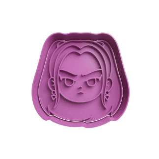 Mira Head Guerreras Kpop Demon Hunters Cookie Cutter Fondant Biscuit Baking Tool