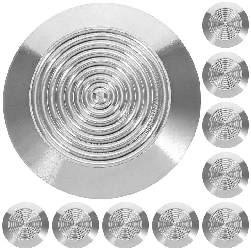 10 Pcs Blind Road Nail Floor Tactile Paving Stud Nonslip Sidewalk Studs gallery