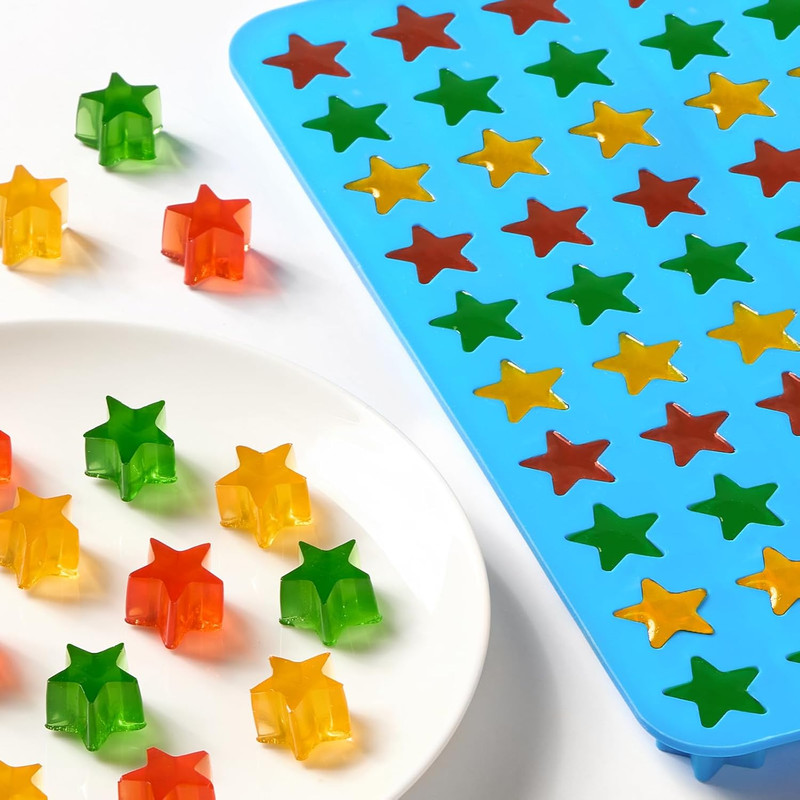 Star Candy Molds Silicone Molds for Hard Candy, Gummy, Caramels, Chocolate, Gana gallery