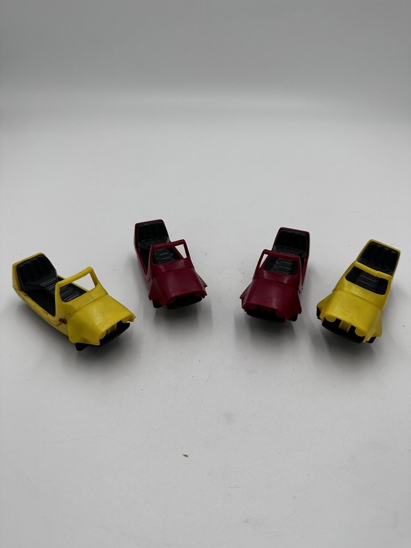 Vintage 1970s Wilton Cake Topper Futuristic Toy Cars