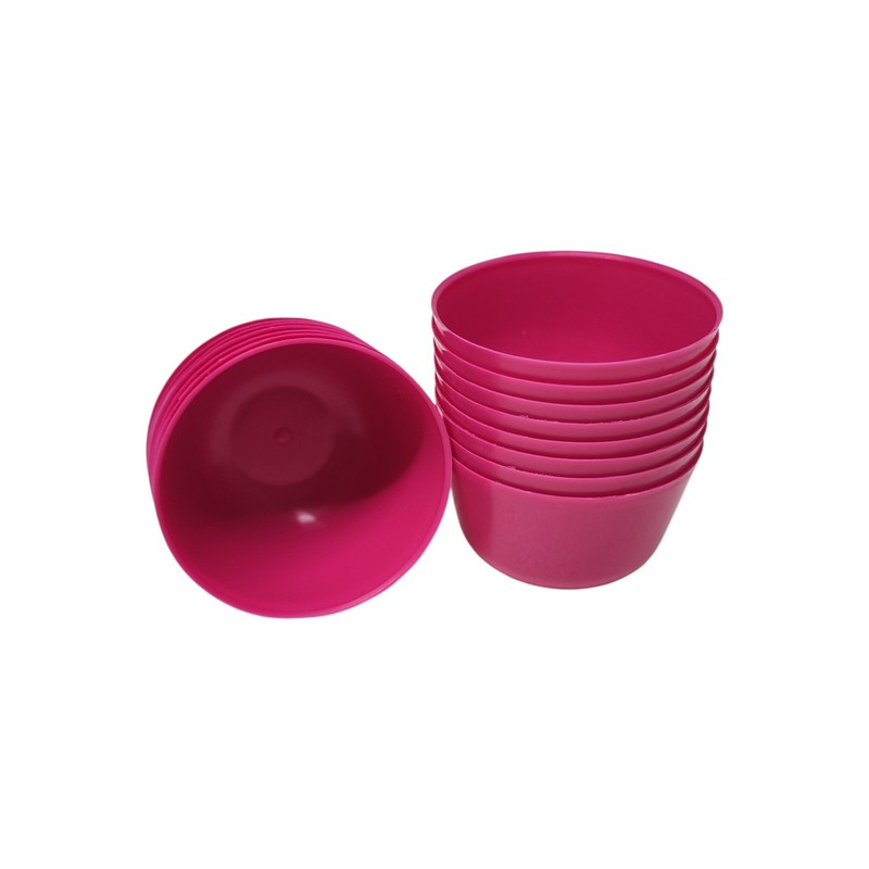 Puto Mold Talam Pichi Kutsinta Lompang Pink Color 15 pieces Kueh Small Size gallery