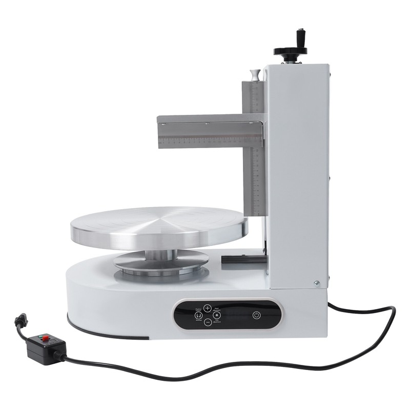 Display Smooth Cream Adjustable 4-12'' Birthday Cake Decorating Machine White gallery