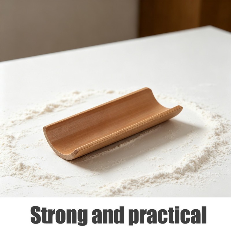 Rolling Pin Base Tea Scoop Dough Roller Holder Bread Making Tools gallery