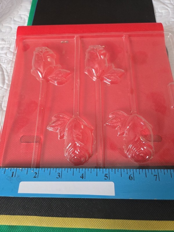 Candy Molds Long Stem Roses Cute.