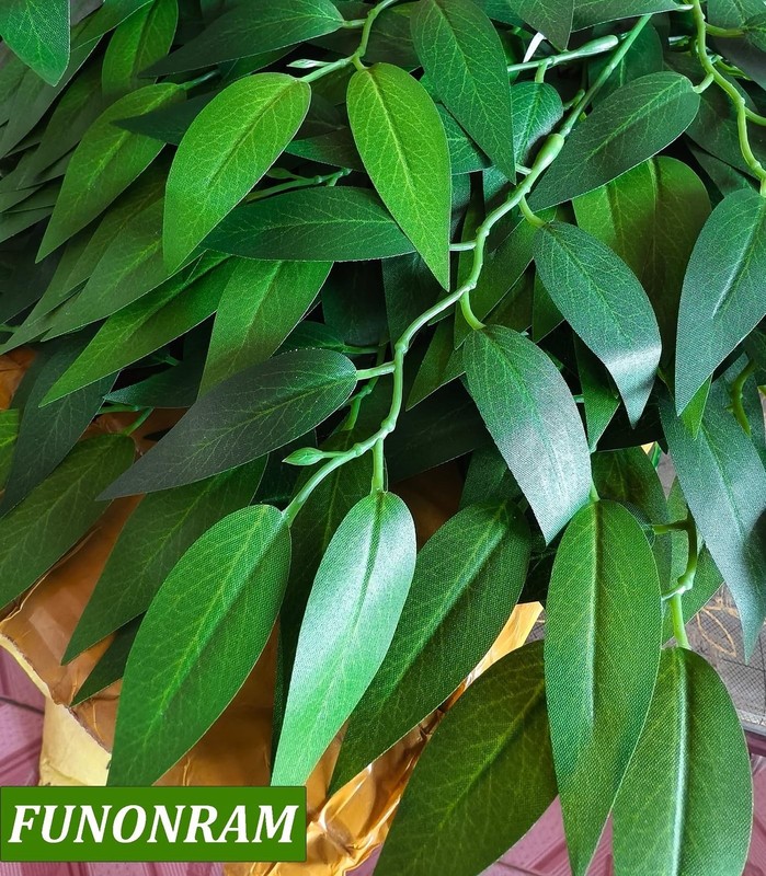 FUNORNAM 40-Pcs 18" Italian Ruscus Artificial Greenery Stems for Decor gallery