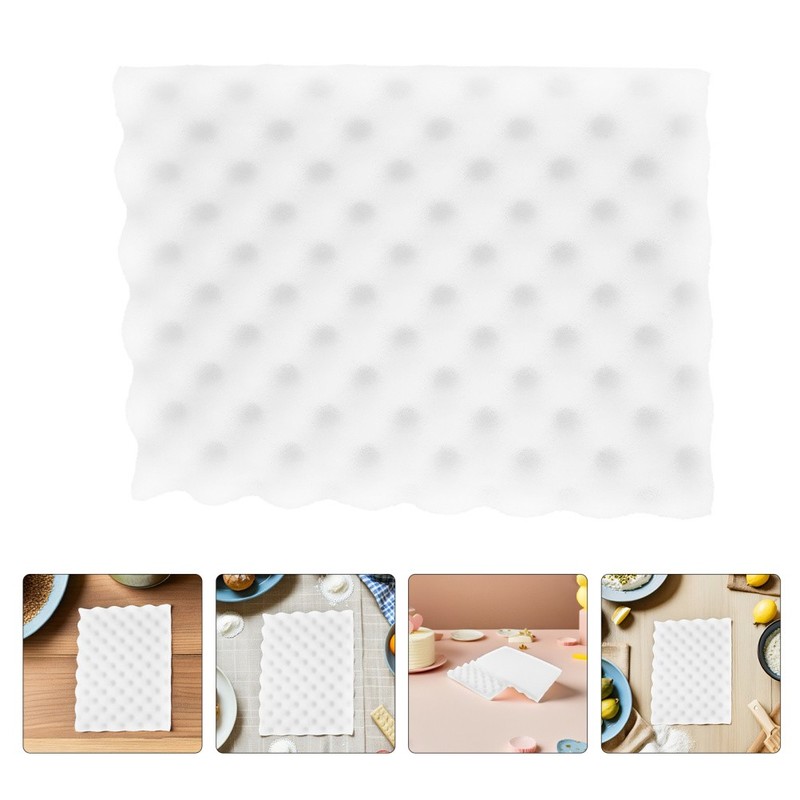 6 Pcs Wave Shape Fondant Sponge Mats For Sugarcraft Cake Decorating Pastry Tools gallery