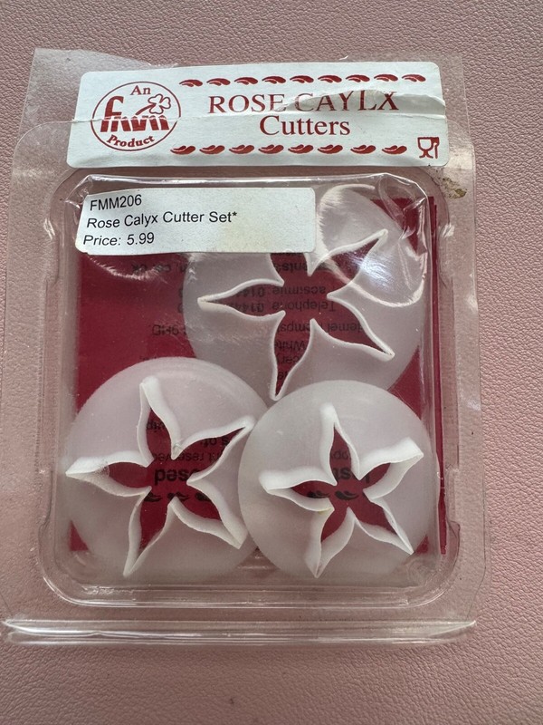 FMM Rose Calix Cutter set/3
