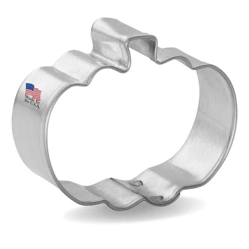 1 Dozen 12 Mini Pumpkin 1.5'' Cookie Cutter 12 Party Favors Metal gallery