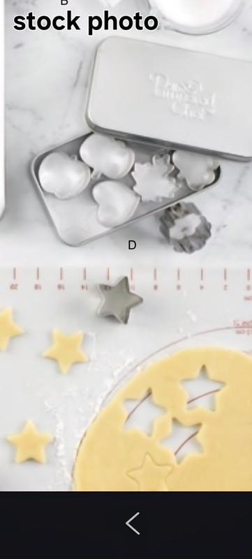 Pampered Chef Creative Cutters Set #1095 w/ Tin – 8 Mini Cookie Cutters EUC gallery