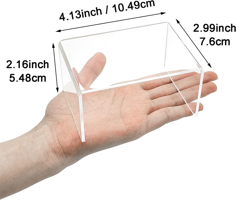 Acrylic Display Risers 2 Sets 3 4 5 Inch Clear Stand gallery
