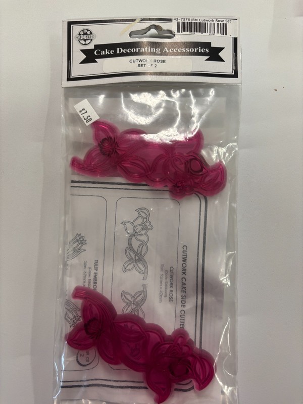 JEM Cutwork Rose Impression Cutters