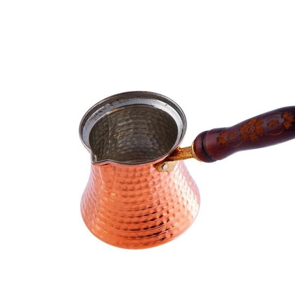 Kadhem Efendi, Handmade Antik Cooper Coffe Pot – Small Size