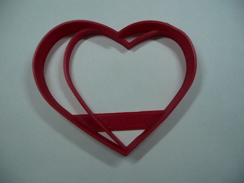 CANDY HEART SHAPE VALENTINES COOKIE CUTTER MADE IN USA PR5491 gallery