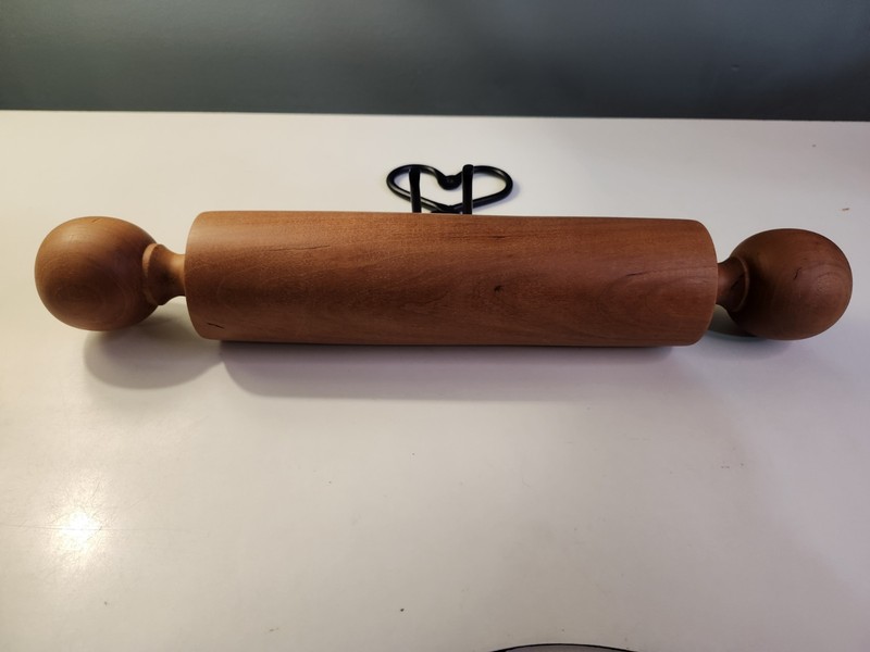 Oversized Wooden Rolling Pin Wall Hanging Rustic Farmhouse Kitchen Decor gallery
