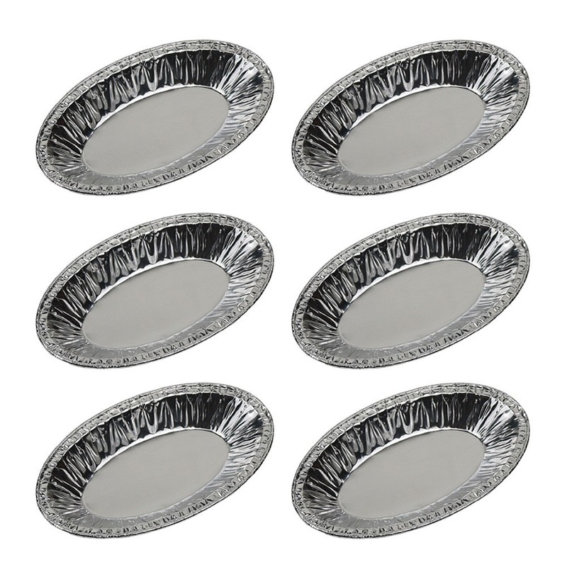 250 Pcs Reusable Oval Foil Cups Tart Molds Baking Cups for Home Baking gallery