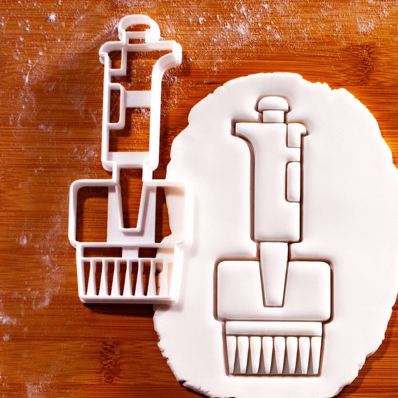 Multichannel Pipette cookie cutter | Microbiology Biology science laboratory lab