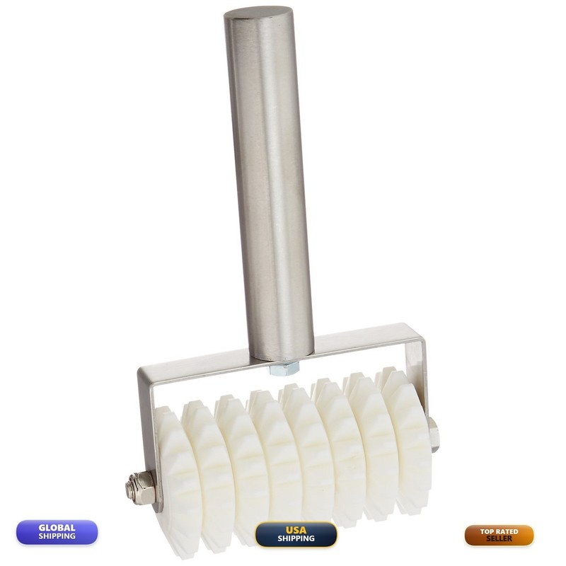 Winco RD-8 8-Wheel Dough Roller Docker