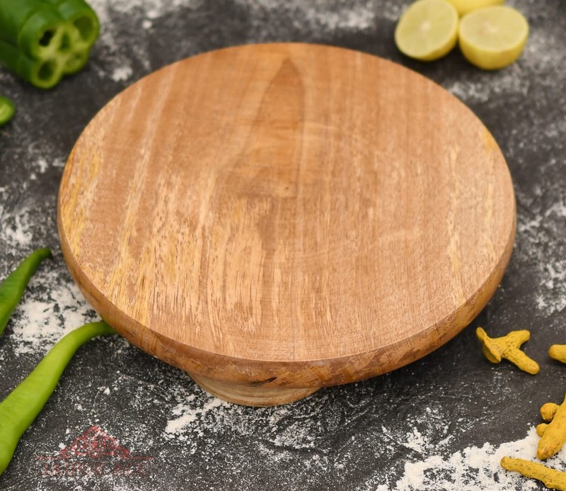 Indian Traditional Sheesham Wooden Chakla Belan Rolling Plate Roti Maker gallery