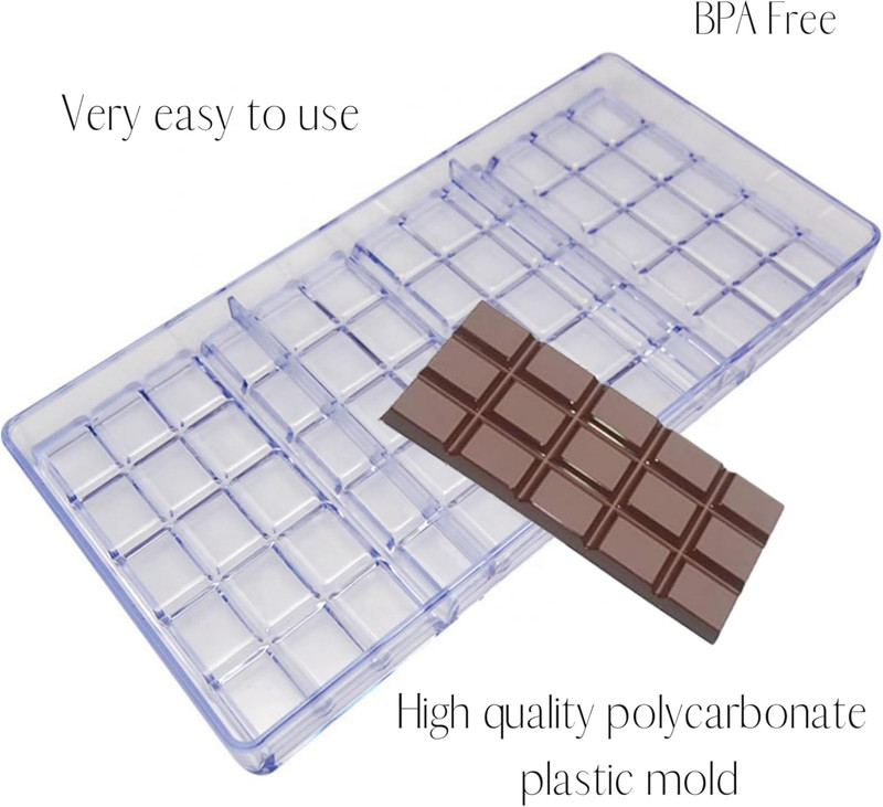 Chocolate Bar Making Mold | Polycarbonate | Hard Mold for Making Chocolate Bars gallery