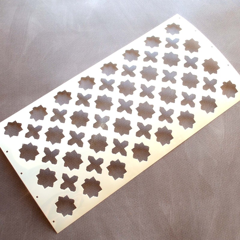Arabic Motif 1 Cake Decorating Stencil, Sugarcraft Decoration Baking gallery