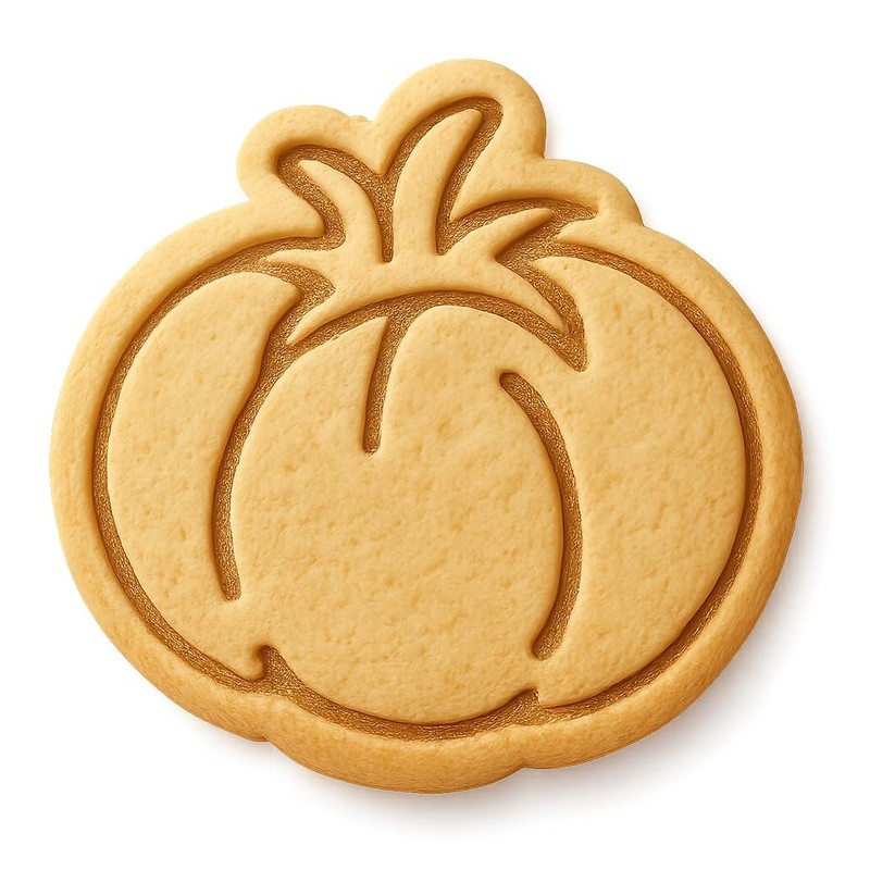 Heirloom Tomato Cookie Cutter & Stamp, Fondant & Clay – 4×3.8