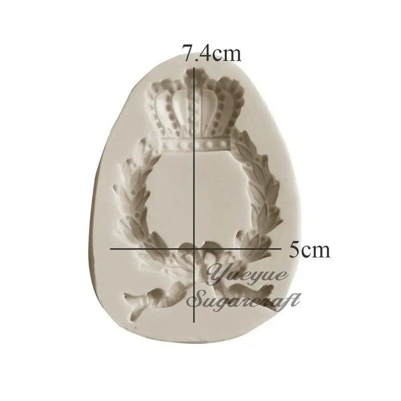 Royalty Crown Silicone Mold Sugarcraft Cake Decorating Tools Fondant Cake Mould gallery