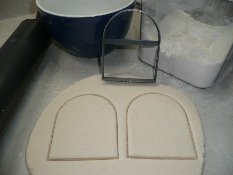 4 INCH ARCH SHAPE FRAME OUTLINE COOKIE CUTTER MADE IN USA PR5104 gallery