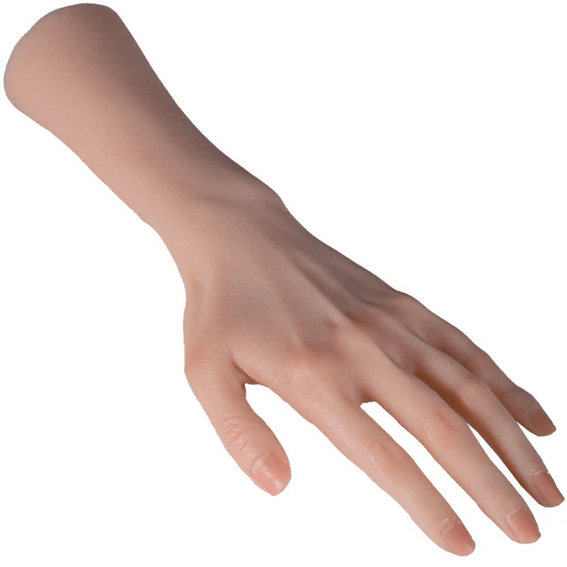 Big size Reality shape left Female hand mold Resin, plaster, soap, candle mold gallery