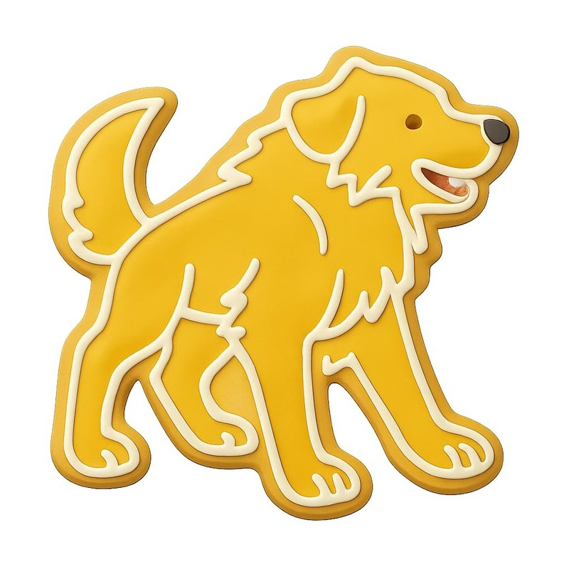 Labrador Lycanthrope Cookie Cutter & Stamp - 4x3.5" Fun Kitchen Design gallery