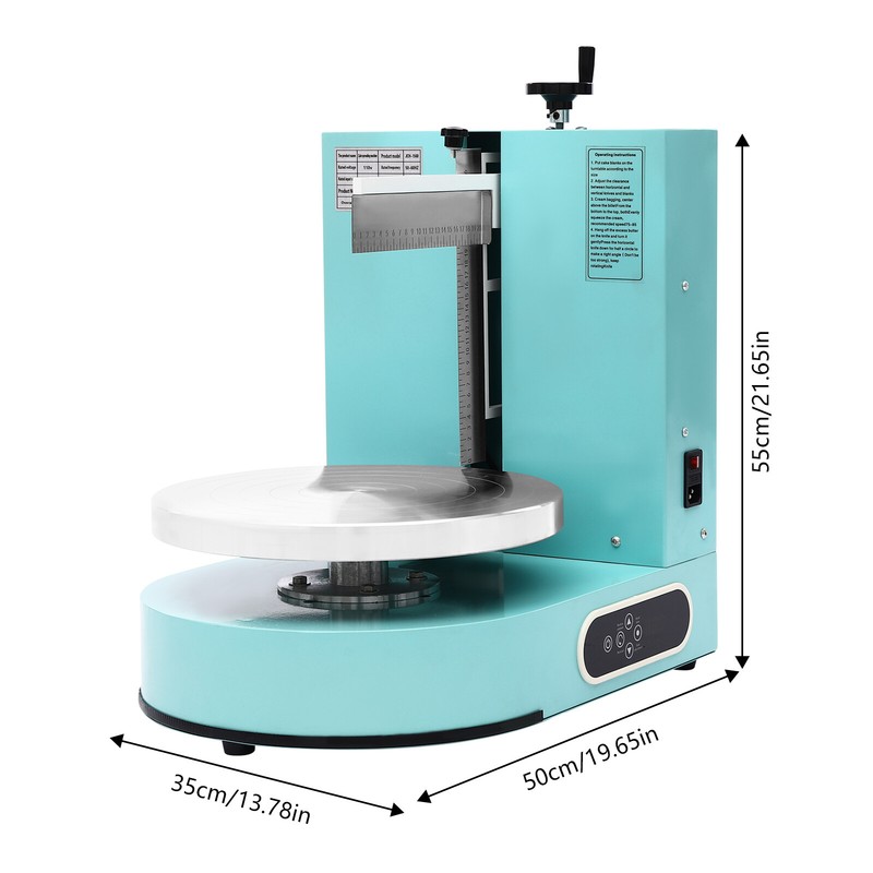 Electric Auto Cream Butter Coating Spreading Machine Cake Decorating Machine gallery