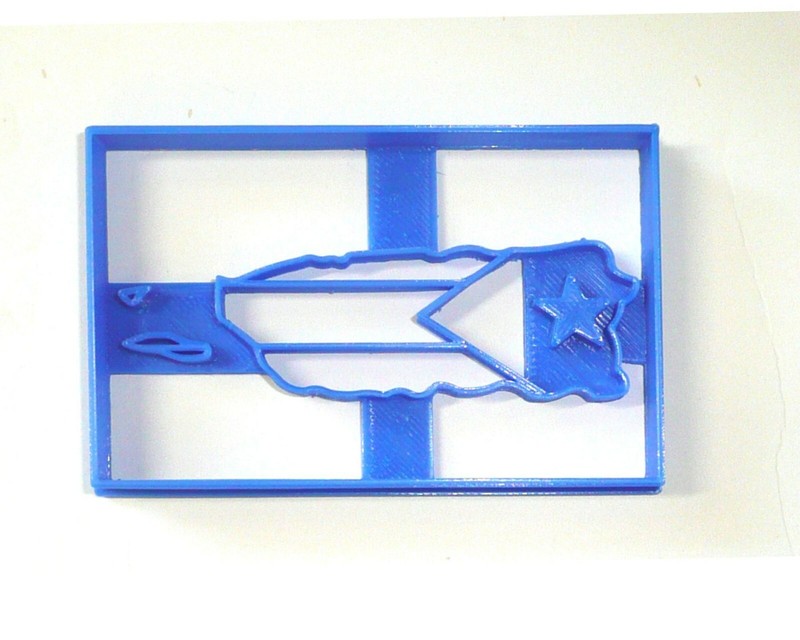PUERTO RICO FLAG COMMONWEALTH ISLAND SPECIAL OCCASION COOKIE CUTTER USA PR3450
